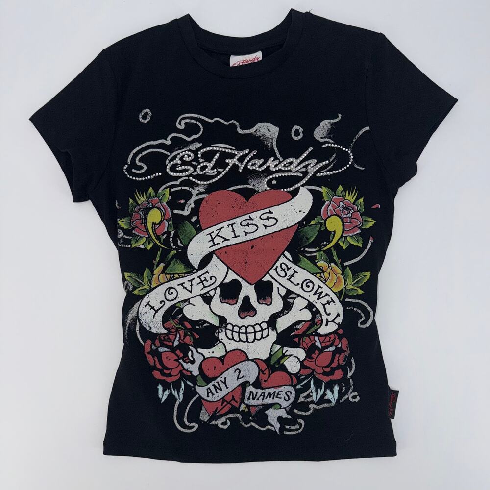 Ed Hardy x Bershka T-Shirt (Size M)